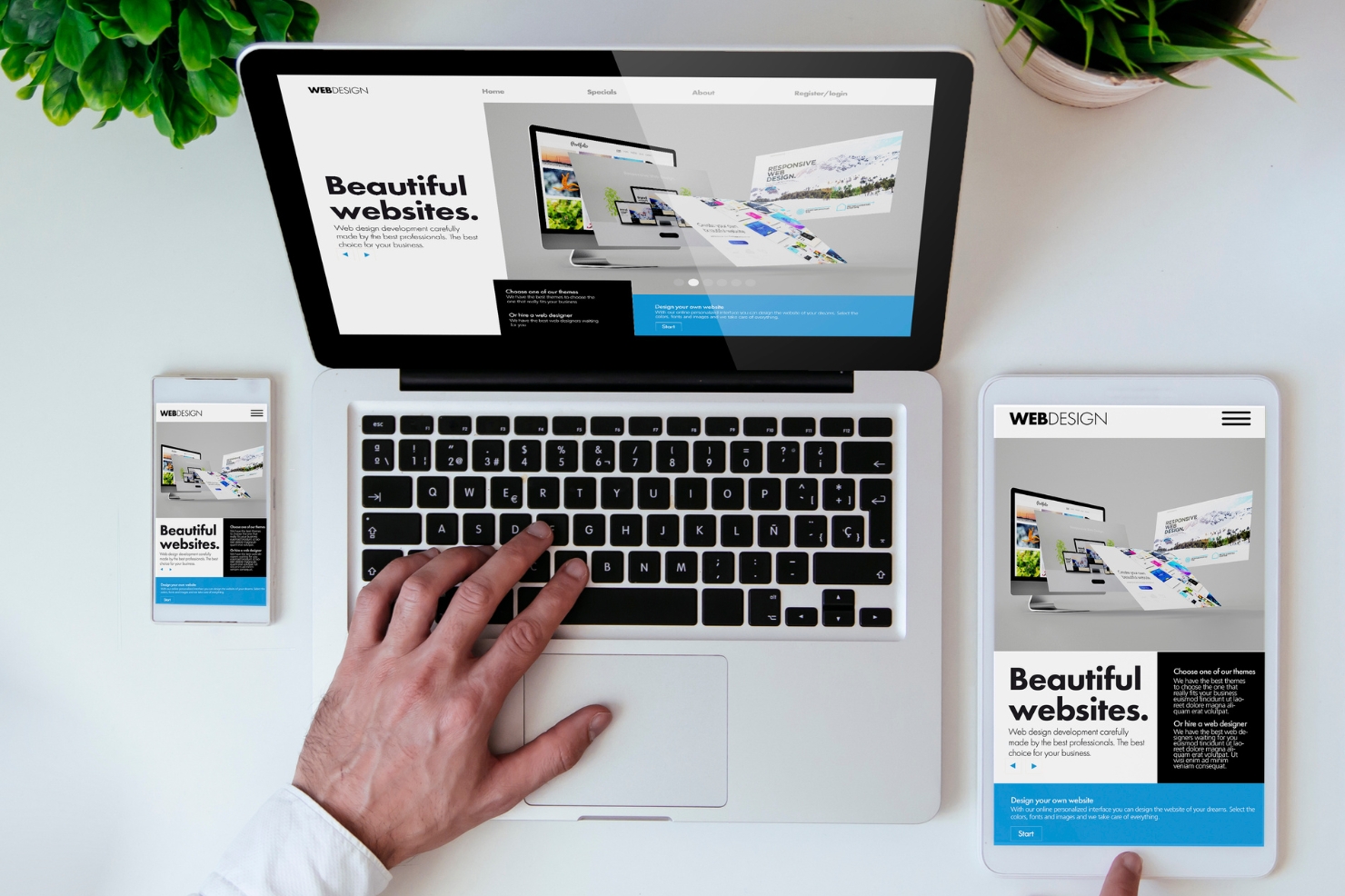 Landing Page Development
